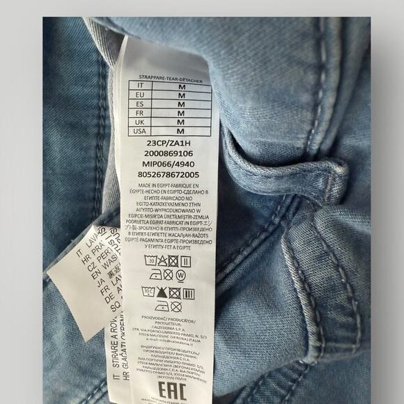 Calzedonia Skinny Fit Ultra Light Denim Jeggings Medium M NWT - Picture 7 of 8